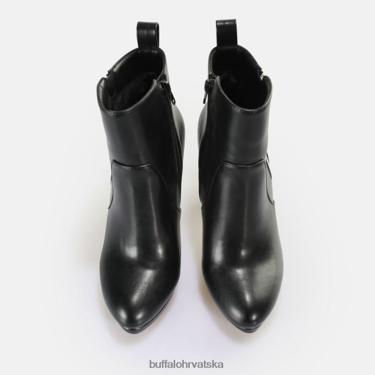 crno Buffalo amy zip gležnjače veganske |čizme TDD6T740